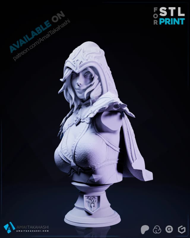 Ashe Bust