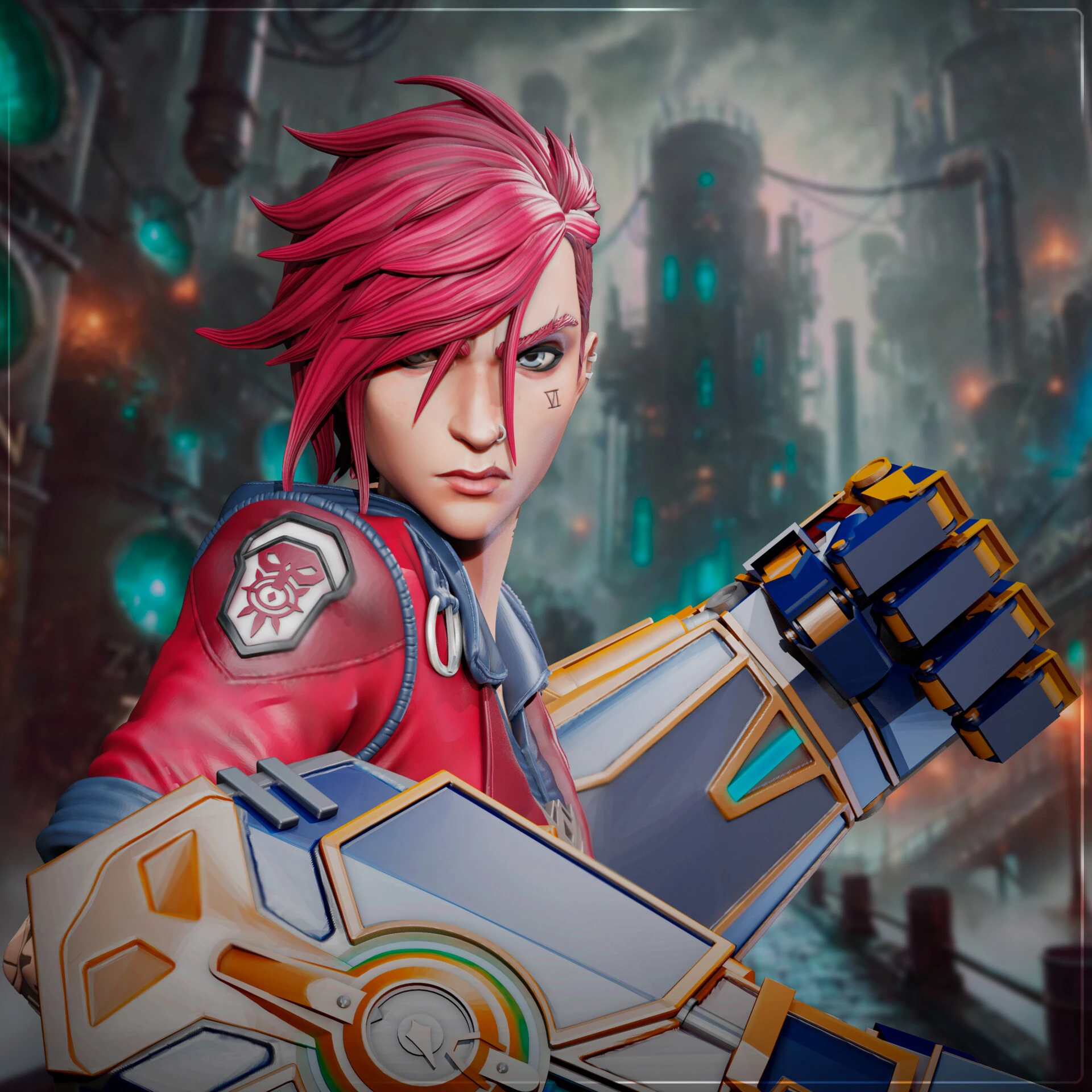 Vi Arcane 3D sculpture by Amai Takahashi